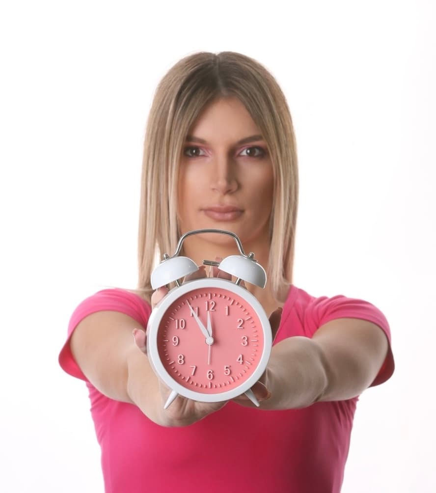 Clock symbolizing the importance of time in disease prevention